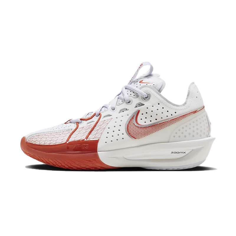 Nike/耐克 Air Zoom G.T. Cut 3 白红 低帮实战篮球鞋 DV2918-101