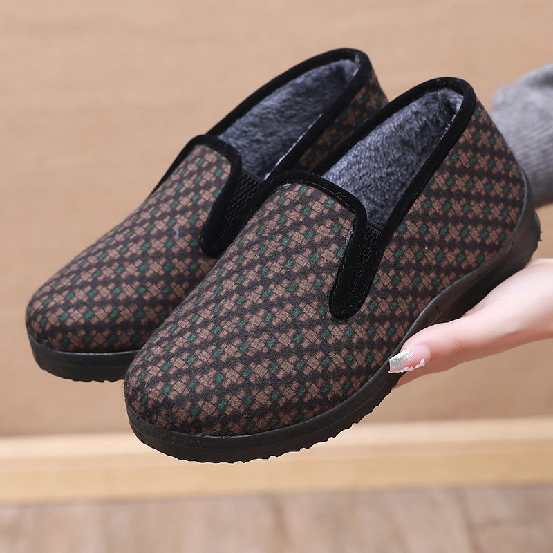 老北京布鞋棉拖鞋女外穿冬季包跟老年居家防滑保暖加绒老人妈妈鞋,淘宝优惠券,粉丝福利购,淘宝优惠卷