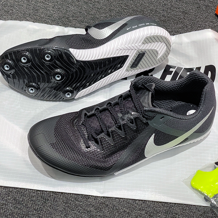 NIKE/耐克 ZOOM 男子轻便田径短跑运动钉鞋竞速跑步鞋 DC8749-001 - 图1