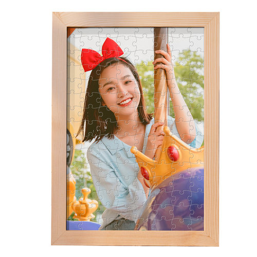 拼图照片定制人像diy画真人相片手工礼物情侣送女朋友高级成人版 - 图3
