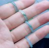 A-grade light violet jadeite ring features ice clear water ring floating flower ring wide edge thin edge pendant running ring