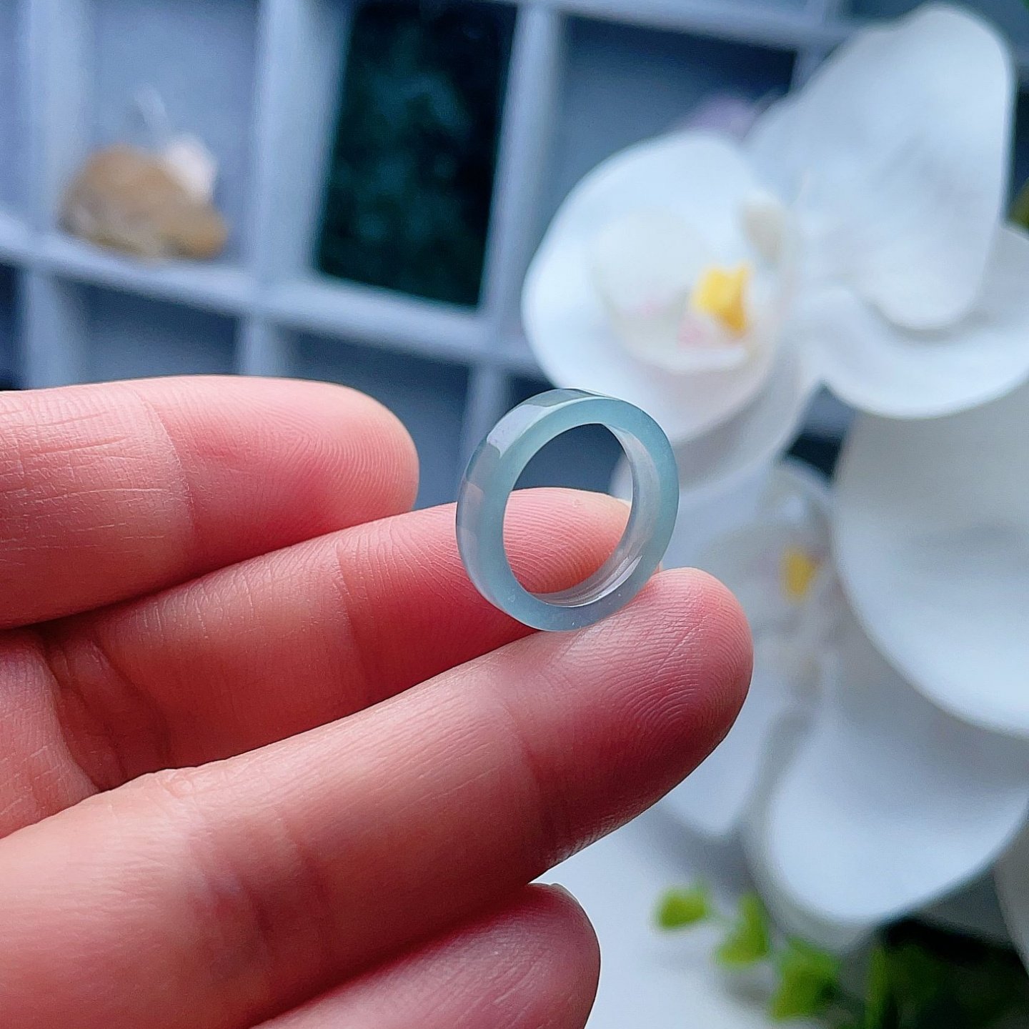 A货翡翠方戒指晴水绿13.1mm天然老坑小尺寸玉指环意境儒雅秀气3#,淘宝优惠券,粉丝福利购,淘宝优惠卷