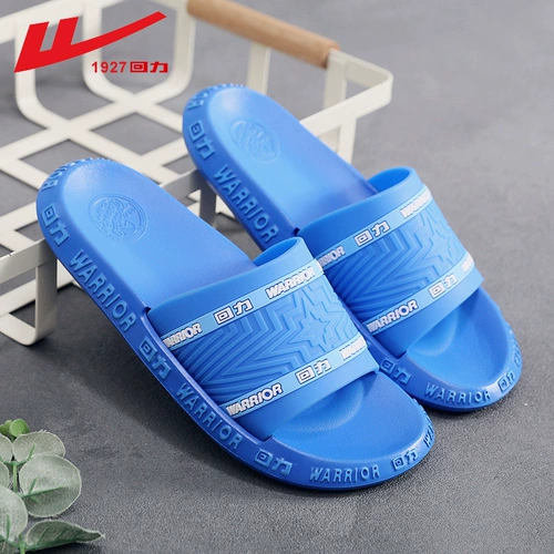 Warrior, летние тапочки для влюбленных, нескользящие слайдеры, мягкая подошва, в корейском стиле