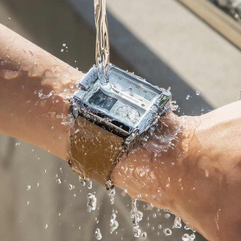 时刻美时尚大表盘男士多功能手表 时刻美国产腕表