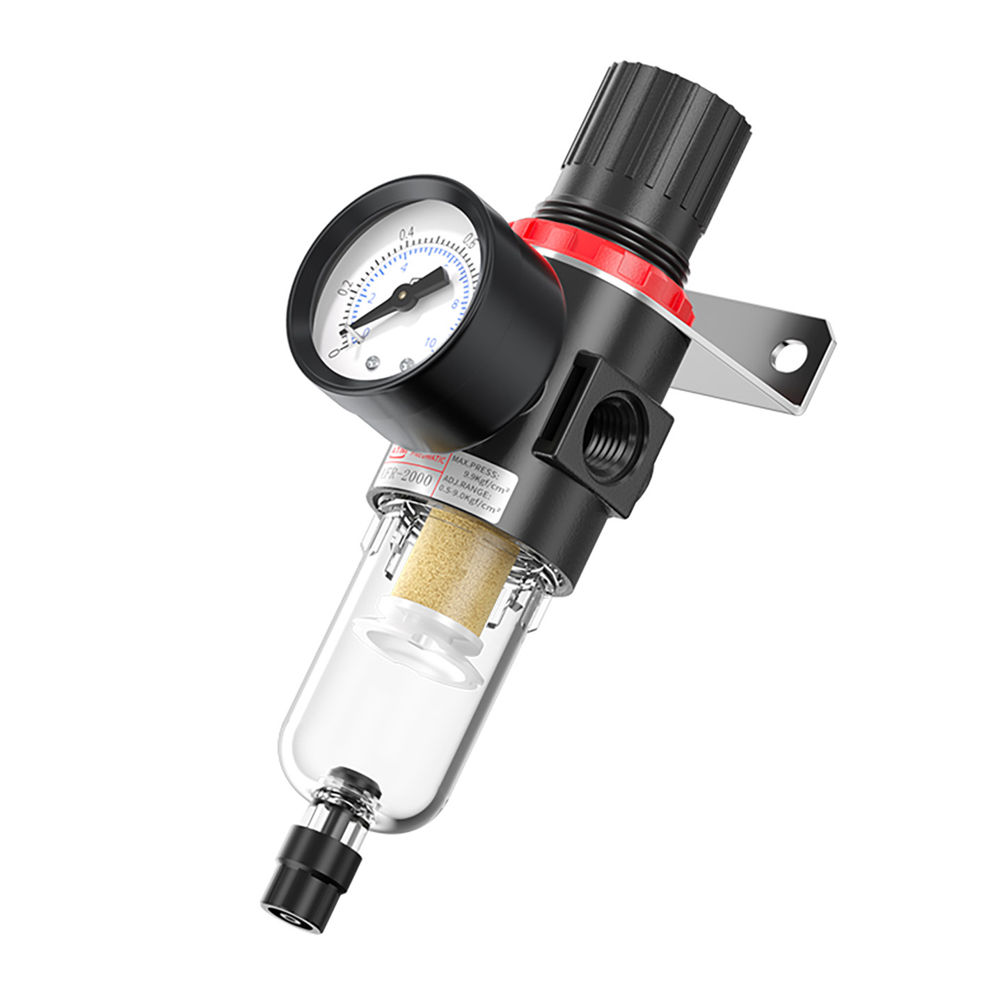 气动气泵AC三联件油水分离器气路压缩空气过滤器AR2000调压减压阀,淘宝优惠券,粉丝福利购,淘宝优惠卷