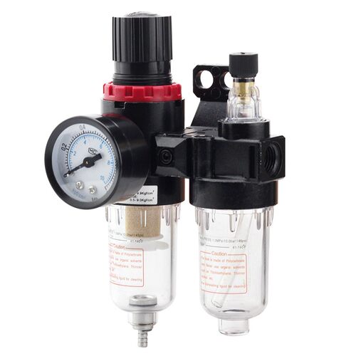 空压机气源处理器三联件AR减压调压阀AFC2000油水分离器AFR过滤器 - 图3