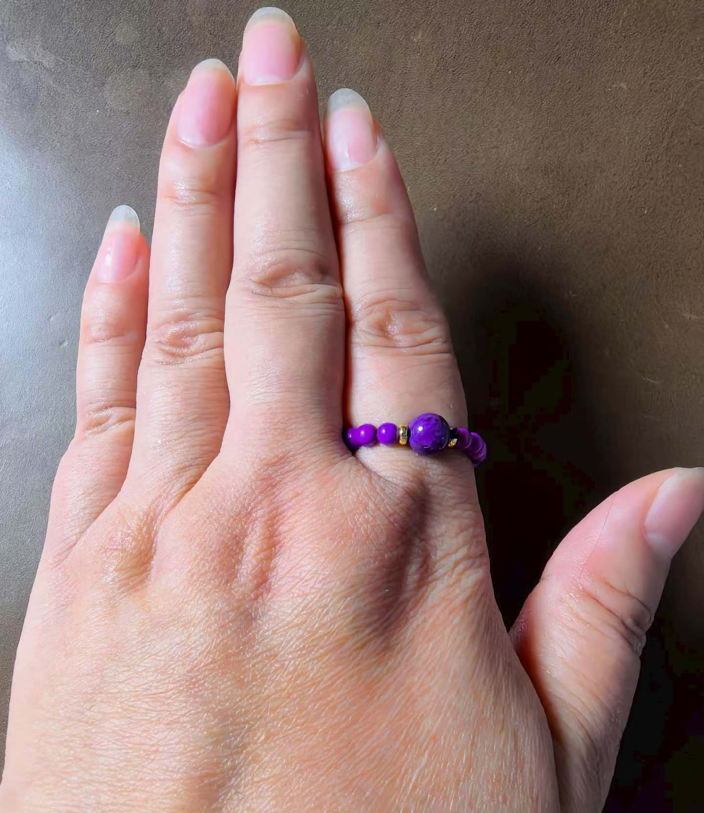 3-7mm natural Shujilai Suji stone ring ring ring 701