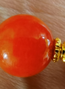 9mm橙舒俱来手饰手链手串手环