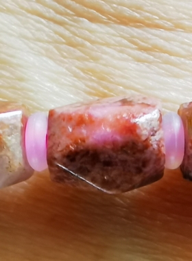 泥地樱花粉紫舒紫杉醇舒俱来手饰手链手环