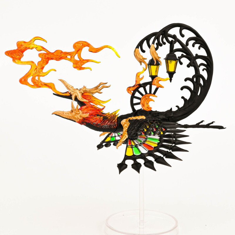 现货日本SO-TA扭蛋 克苏鲁摆件 麒麟凤凰 空想生物 浪漫幻鸟 - 图1