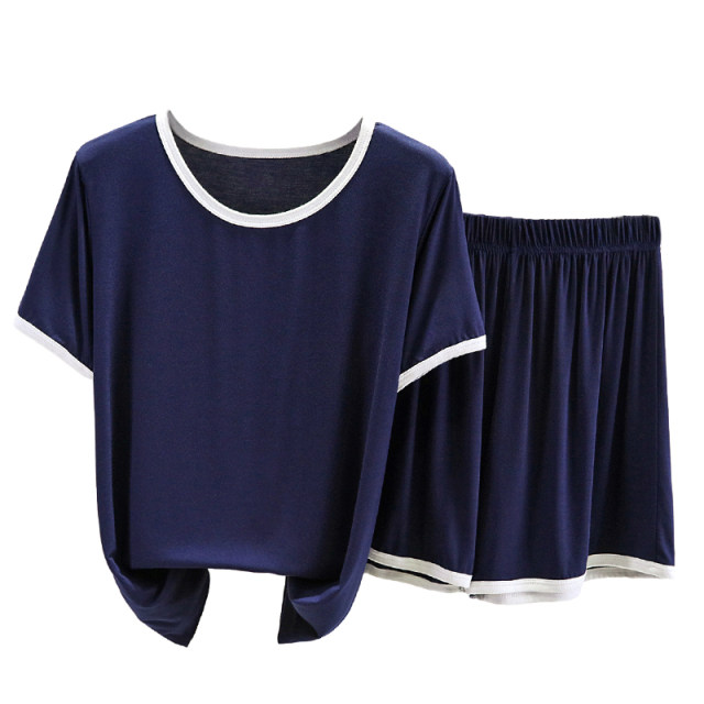 ຊຸດ pajamas ເຮືອນ modal Summer