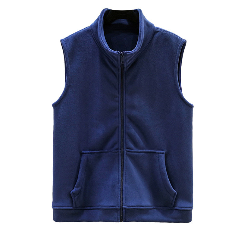 男士摇粒绒立领马甲内搭防寒保暖上衣加厚拉链款带兜外套加绒背心,淘宝优惠券,粉丝福利购,淘宝优惠卷