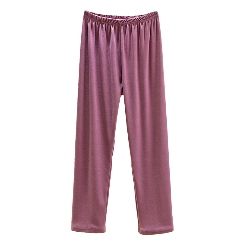 德绒休闲裤居家长裤保暖睡裤纯色大码阔腿裤女冬可外穿加厚直筒裤,淘宝优惠券,粉丝福利购,淘宝优惠卷