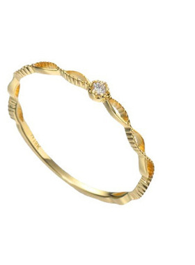 【镂网】日系轻奢戒指镂空纤细小钻高级感女圣诞礼物百搭简约指环