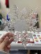 Christmas tree snowflake decoration acrylic snowflake hanging decoration