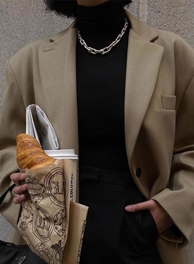 项链高级感轻奢小众钛钢不掉色