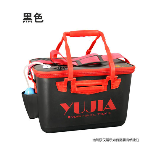 eva一体成型加厚折叠钓鱼桶钓箱装鱼箱活鱼桶水桶养鱼水桶渔具 - 图1