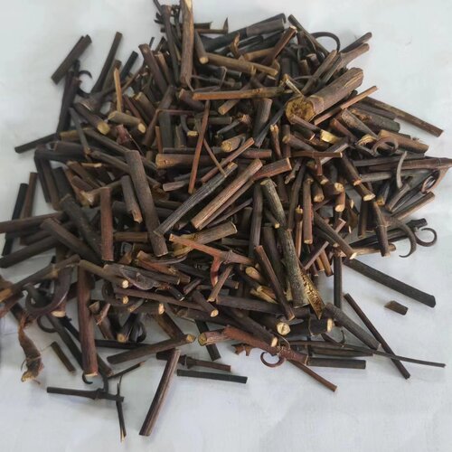 钩藤 正品无硫 双钩 钩藤根 钩丁 勾藤 500g包邮 中药材供应 - 图0