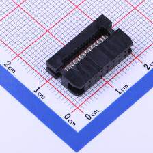 5222-14YPS0BW01 IDC连接器(牛角/简牛) 2mm 每排P数:7 排数:2 - 图0