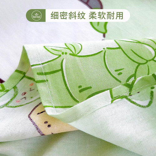 卡通纯棉枕套一对装48x74cm儿童枕头套全棉枕芯内胆套单个装30x50 - 图1