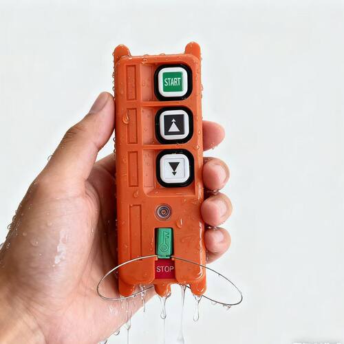 台湾禹鼎TELECRANE工业无线遥控F21-2S卷扬机升降机 喷砂机遥控器 - 图0