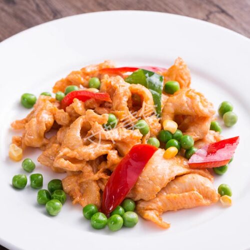 文畅奥尔良鸡肉片麻辣烫火锅香锅食材调理腌制鸡胸肉片20斤包邮 - 图1