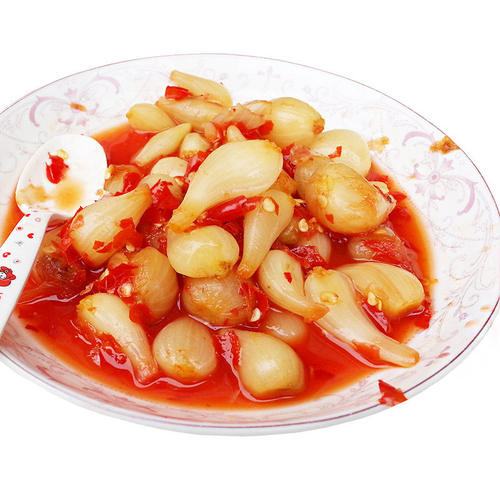 云南地道农家风味酸甜辣藠头1000g 美味剁辣椒腌制藠头下饭菜 - 图3
