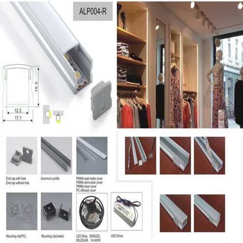 LED线条灯橱柜灯展柜灯条形灯铝槽灯办公灯含光源LED硬灯条软灯带 - 图1