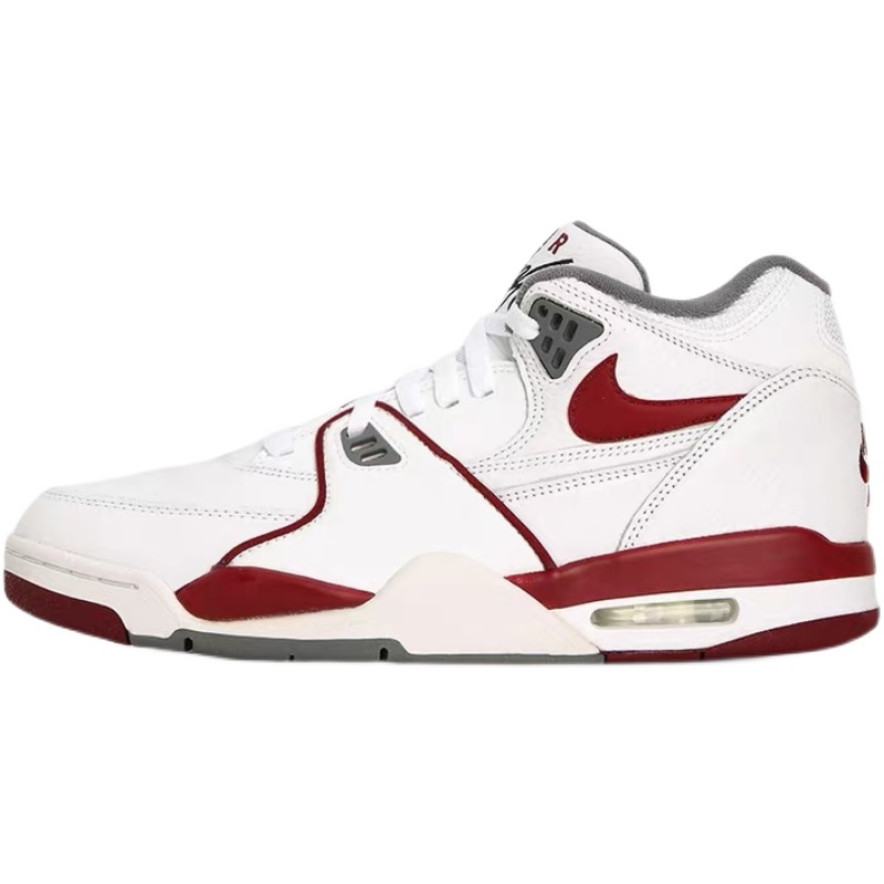 Nike Flight89AJ4兄弟芝加哥白红高帮篮球鞋BQ4212 DD8493 DD1173 - 图3