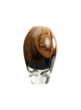 软装恒大轻奢样板间别墅花瓶摆件餐桌软装饰品高级感艺术玻璃花器