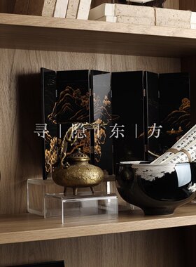 新中式唐宋美学黑釉玉壶