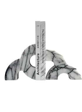 宋代美学新中式样板间售楼处书房书柜博古架摆件书档书册道具组合