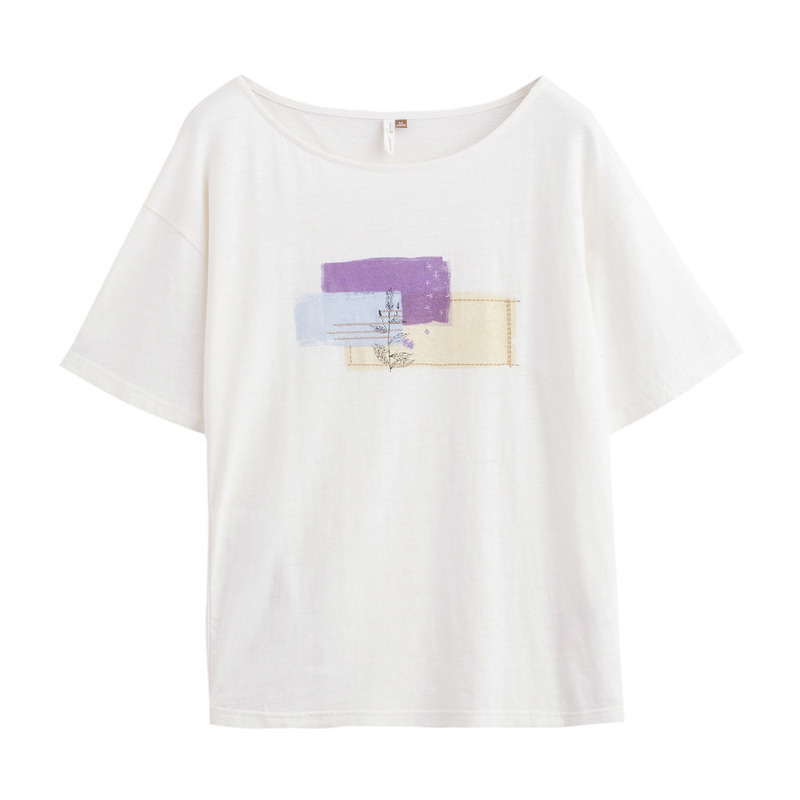  茵曼田田极客T恤