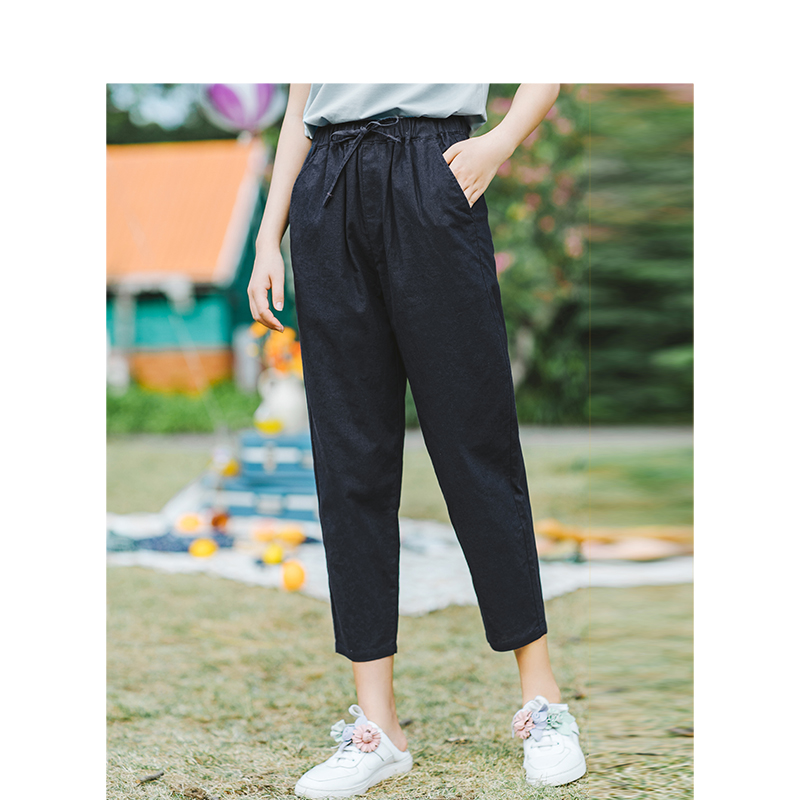  茵曼田田极客休闲裤