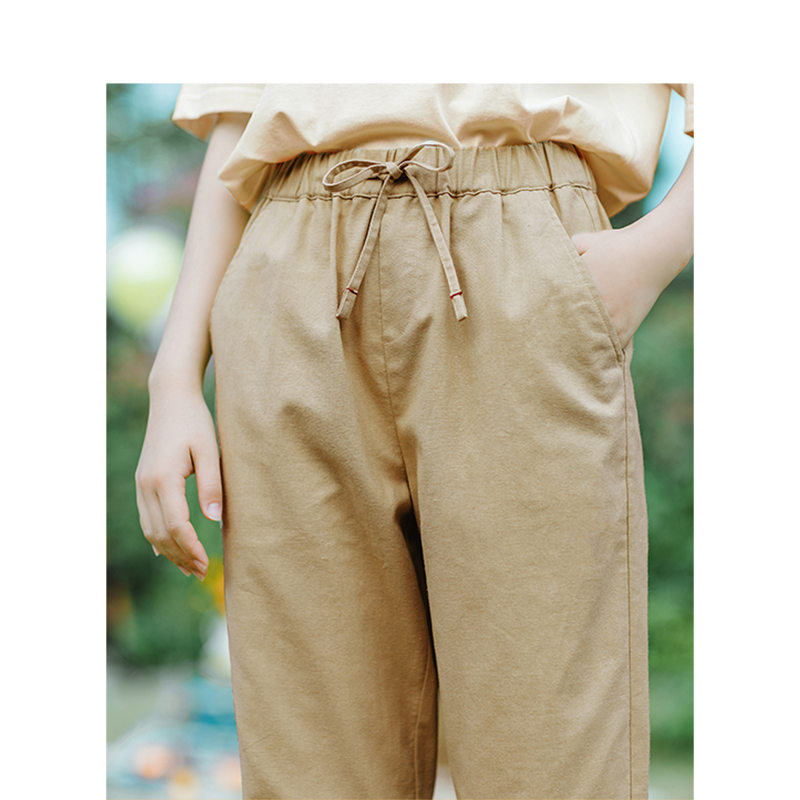  茵曼田田极客休闲裤