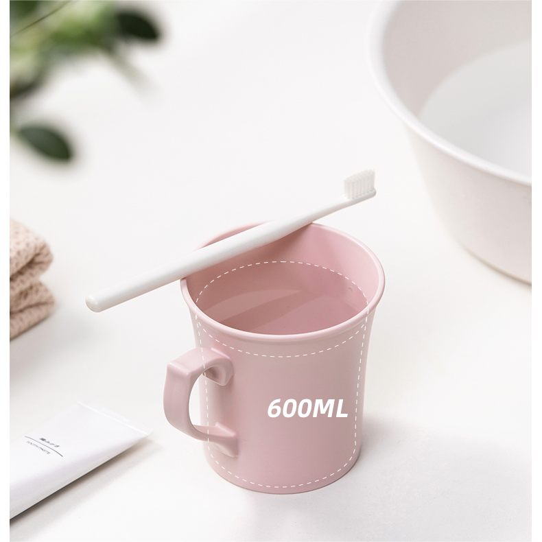 茶花漱口杯大容量杯子洗漱杯塑料家用情侣学生宿舍刷牙水杯牙缸杯,淘宝优惠券,粉丝福利购,淘宝优惠卷