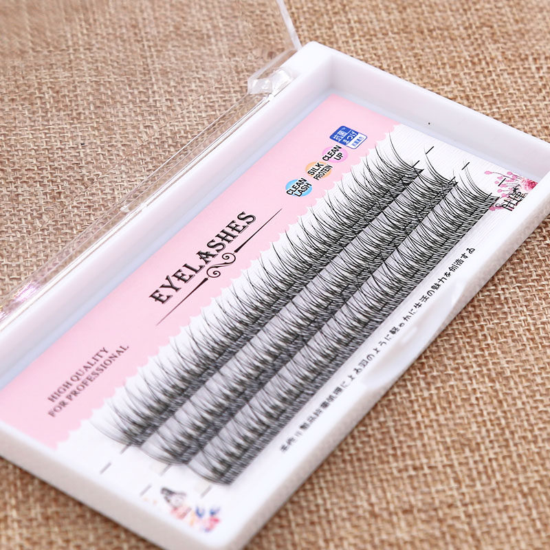 鱼尾假睫毛朵毛自然仿真卷翘轻盈自己嫁接分段式单株眼尾厂家直供,淘宝优惠券,粉丝福利购,淘宝优惠卷