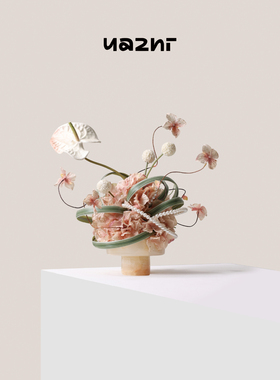 花小只奶油ins仿真桌花摆件