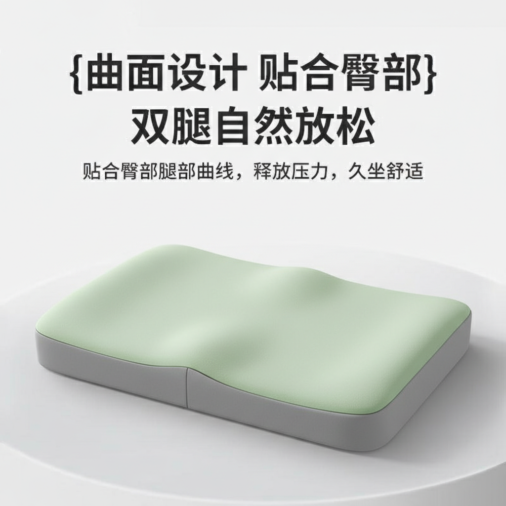 记忆棉学生坐垫长方形屁垫教室专用久坐儿童小板凳子椅子垫子座垫,淘宝优惠券,粉丝福利购,淘宝优惠卷