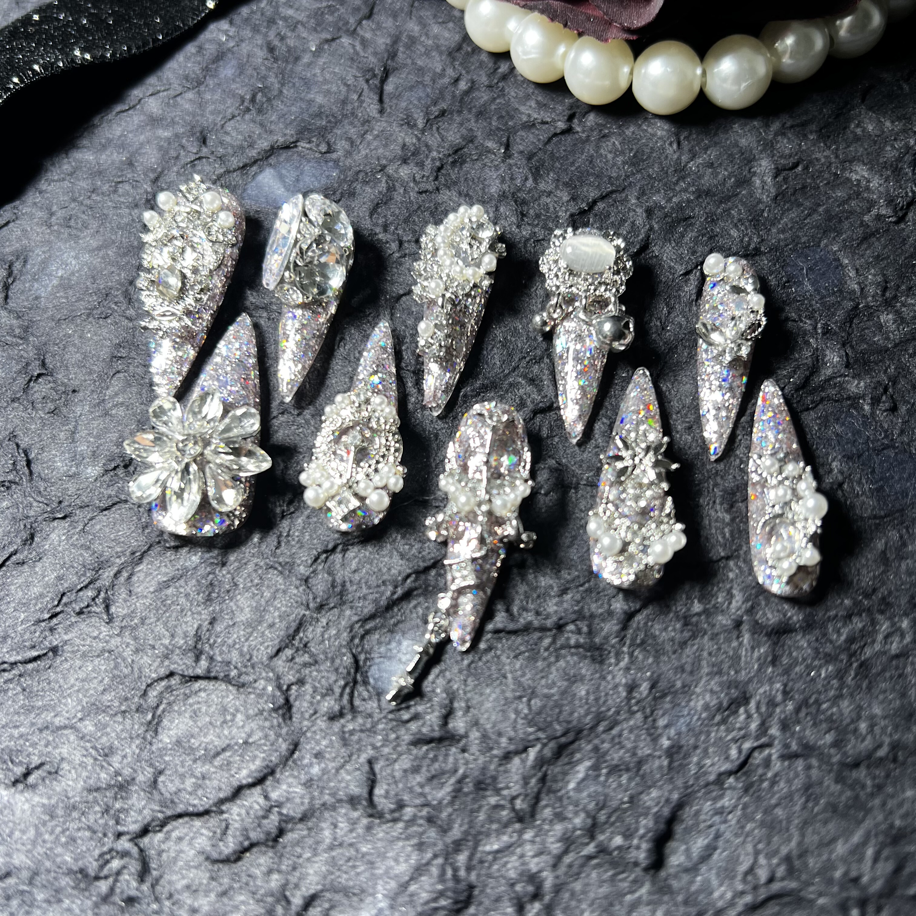 【129】爆闪纯手工穿戴甲,淘宝优惠券,粉丝福利购,淘宝优惠卷