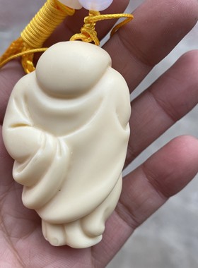 手把件人物汽车随身笑佛工艺品