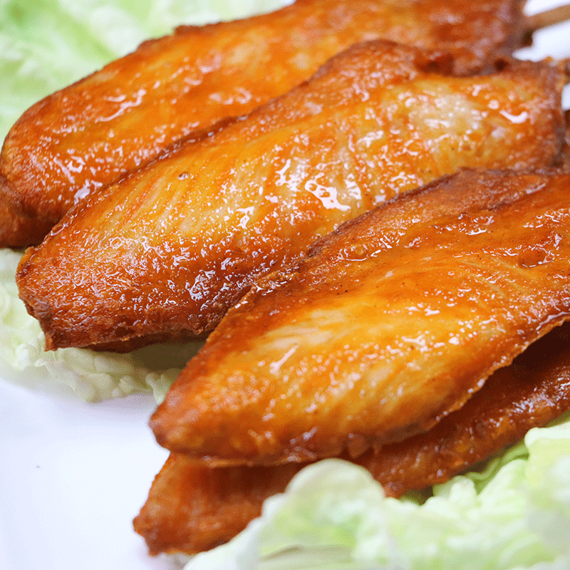 整箱丰硕佳味川香鸡柳串奥尔良鸡肉串铁板油炸烧烤鸡柳商用200串-图0