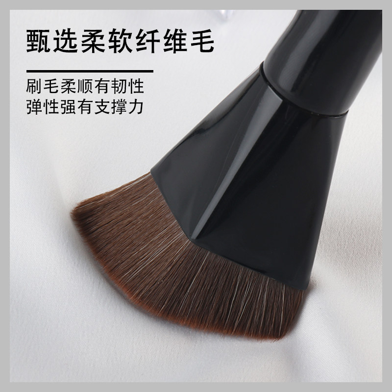 大菱形黑色款粉底刷  纤维毛上妆快 粉底液 bb隔 离粉霜,淘宝优惠券,粉丝福利购,淘宝优惠卷