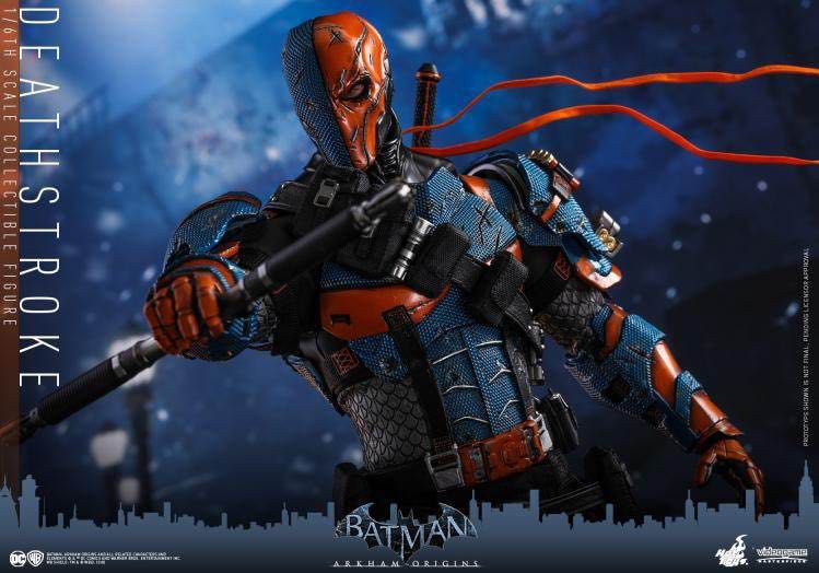 Cc正版现货 HOTTOYS HT VGM30丧钟 DC蝙蝠侠阿卡姆起源手办-图1