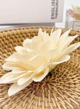 复古宫廷风大丽菊仿真花diy手工菊花 花朵花头花环材料装饰花绢花