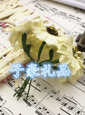 2015疯抢 韩式太阳花樱花花花花环配件 白色 全新 黑色 红色
