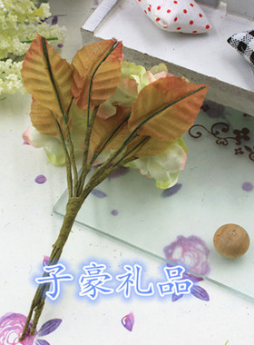 diy手工新娘头饰假花