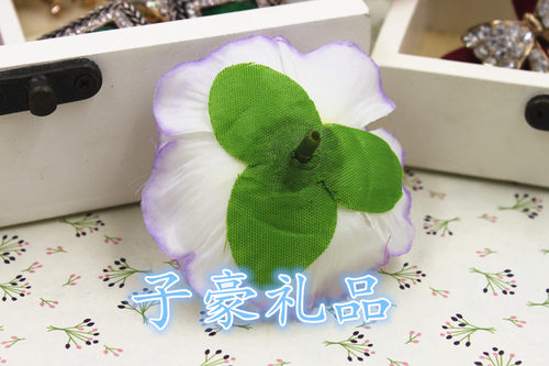 仿真千层玫 茶玫 玫蕾 仿真花 假花朵 DIY帽子包包衣服装饰花 - 图2