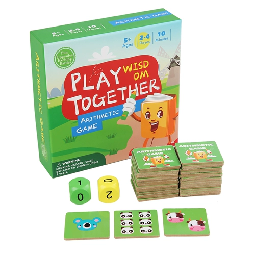 Логическая настольная игра, интеллектуальная интерактивная игрушка для тренировок Монтессори, 2-3-4 лет, для детей и родителей, раннее развитие