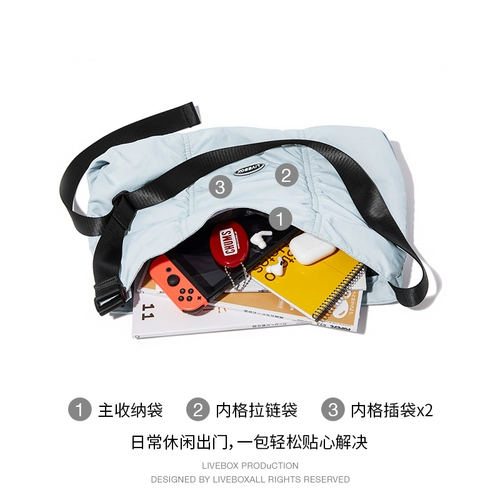 Вместительная и большая японская универсальная демисезонная сумка через плечо для отдыха, подходит для студента